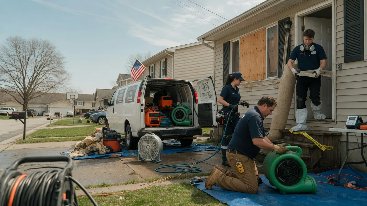 Water Damage Restoration in Arkansaw, WI near me